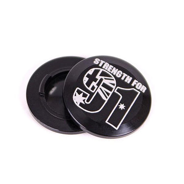 ODI BMX Snap Cap Bar End Plugs Strength For 91 Black
